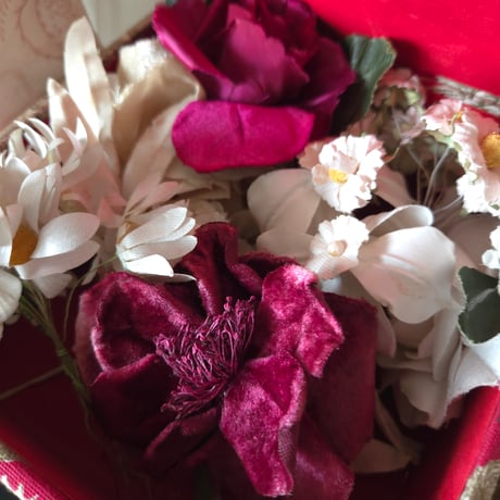 2輪の薔薇のブーケ