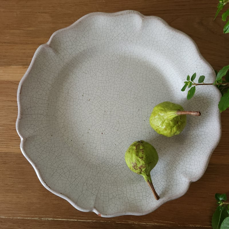 美品 キュノワール cul noir フランス アンティーク 花リム レリーフ