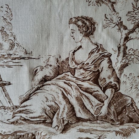 トワルドジュイ(Toile de jouy)ゆったりとした時間の流れる風景画