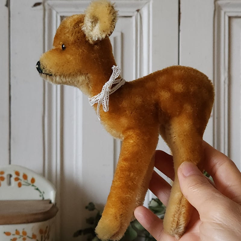 シュタイフ 小鹿のFawn | リボンときどきネコ シュタイフ 小鹿のFawn | リボンときどきネコ