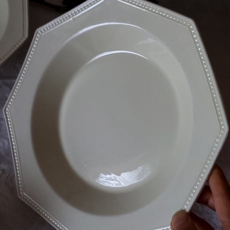 クレイユモントロー オクトゴナル深皿