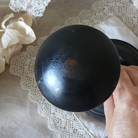 ブラックペイントのハットスタンド