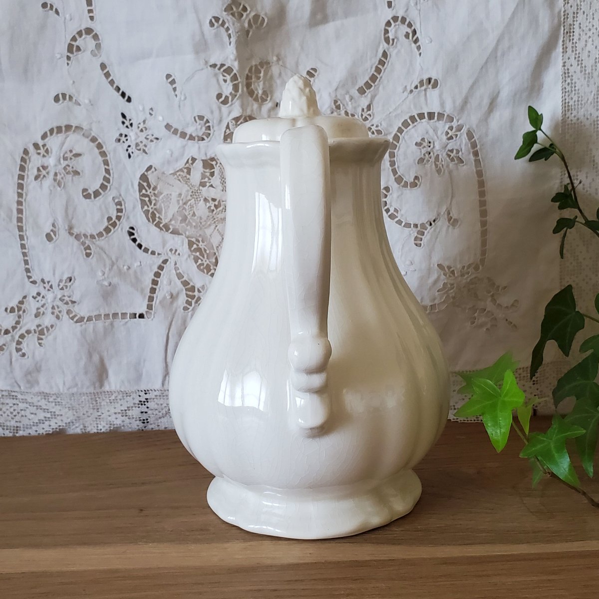 サルグミンヌ 花リムシリーズ コーヒーポット | リボンときどきネコ