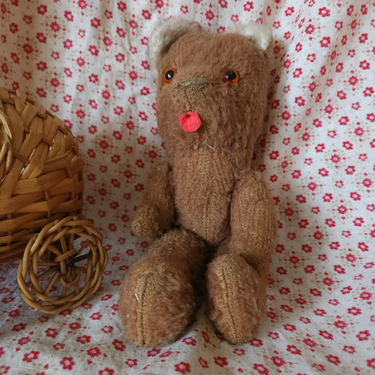 舌をしまい忘れたピーナッツベアちゃん | リボンときどきネコ