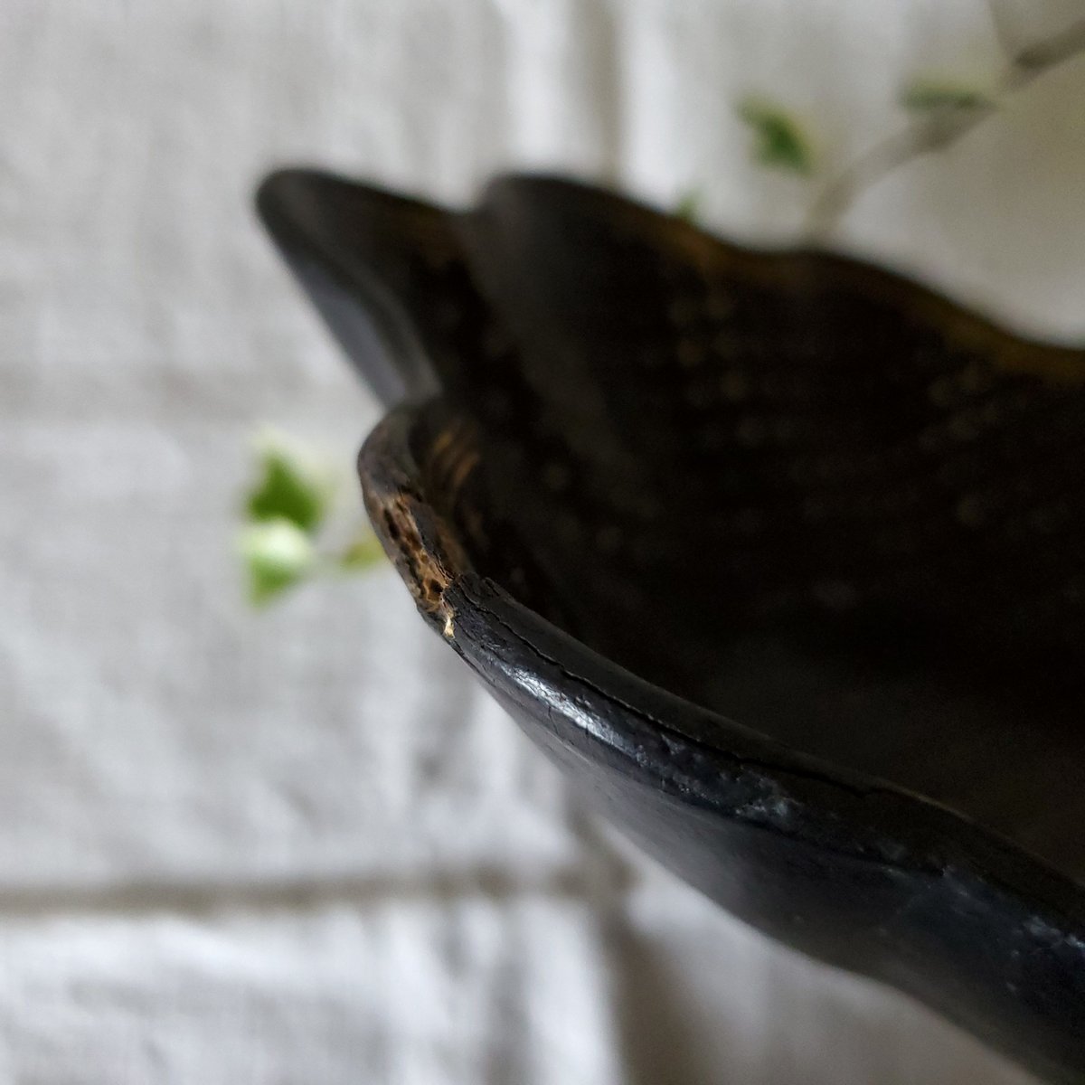 ナポレオンⅢ世様式のパピエマシェのトレイ | リボンときどきネコ