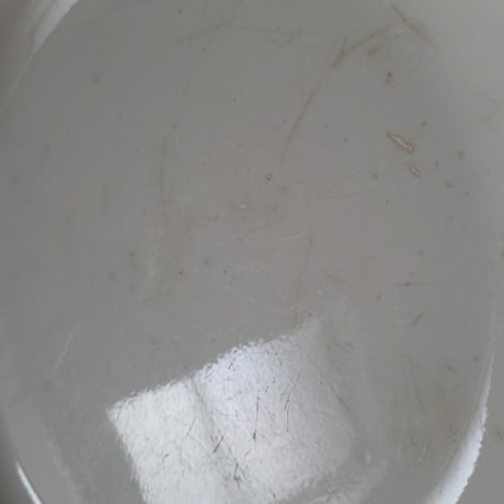 Longwy白の大皿
