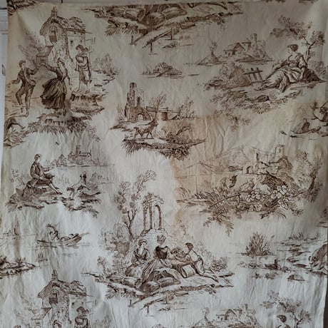 トワルドジュイ(Toile de jouy)ゆったりとした時間の流れる風景画