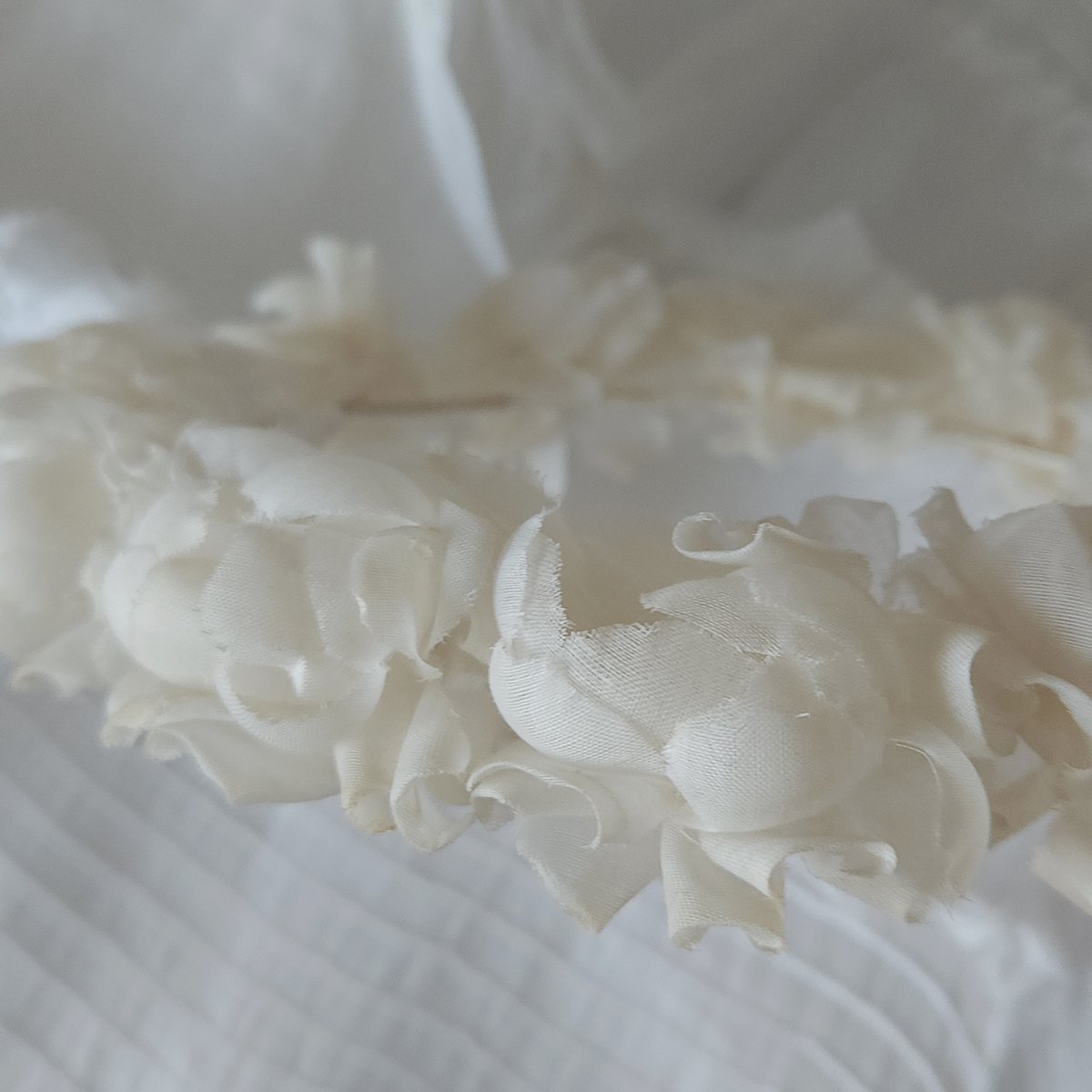 コミュニオン布花の花冠/大 | リボンときどきネコ