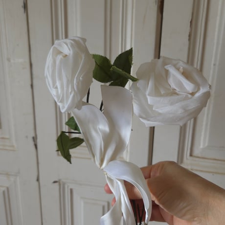 白い薔薇のブーケ