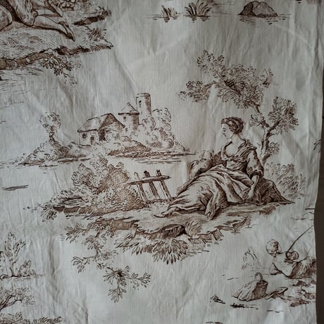 トワルドジュイ(Toile de jouy)ゆったりとした時間の流れる風景画