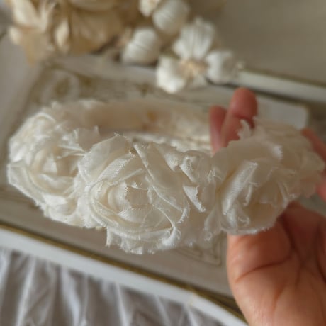 コミュニオン布花の花冠