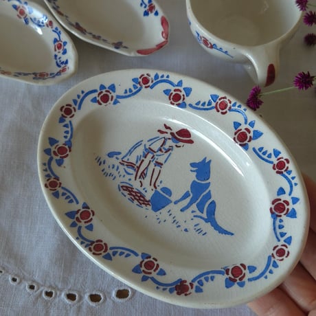 antique mini plate ୨୧ * ディネット 小さなお皿 c ディネット | STORES