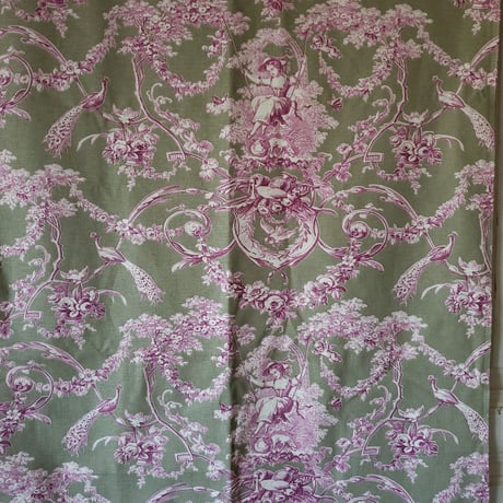 トワルドジュイ(Toile de jouy)ブランコの少女