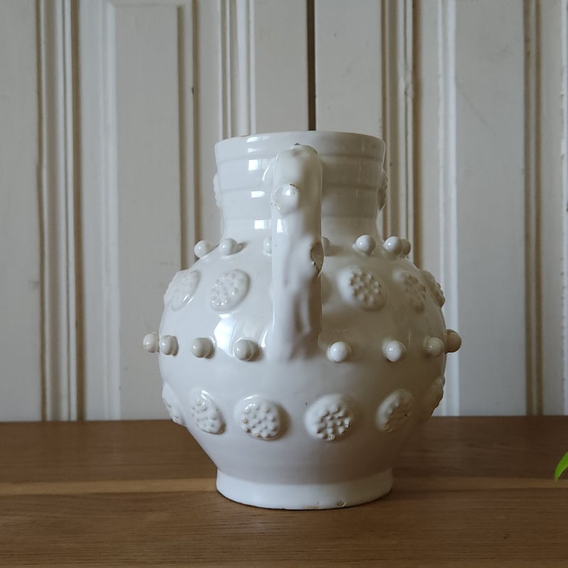 エミールテシエピシェ　フラワーベース　花器　フランスアンティーク　ヴィンテージ エミールテシエピシェ フラワーベース 花器 フランス