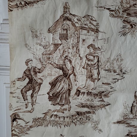 トワルドジュイ(Toile de jouy)ゆったりとした時間の流れる風景画