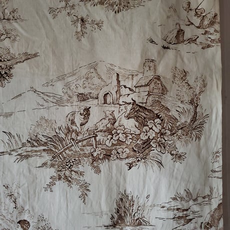 トワルドジュイ(Toile de jouy)ゆったりとした時間の流れる風景画