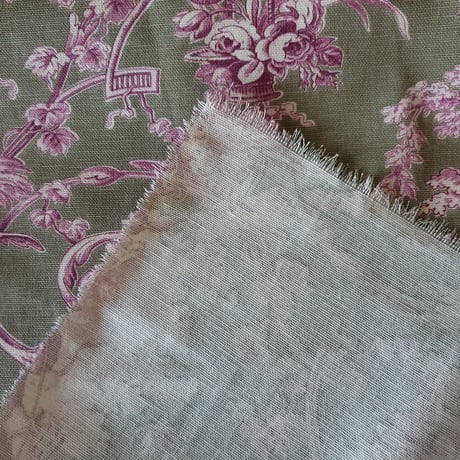 トワルドジュイ(Toile de jouy)ブランコの少女