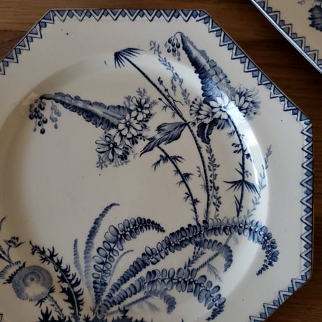 Clairefontaine“INDIANA”オクトゴナルデザートプレート