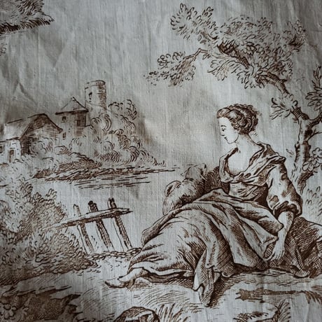 トワルドジュイ(Toile de jouy)ゆったりとした時間の流れる風景画