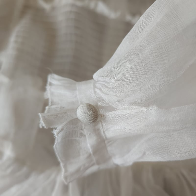 フランスアンティーク　コミュニオン　ドレス　初聖体   ハンガー付き アンティークコミュニオンドレス | puce puce puce.