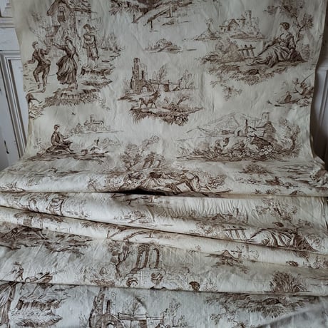 トワルドジュイ(Toile de jouy)ゆったりとした時間の流れる風景画