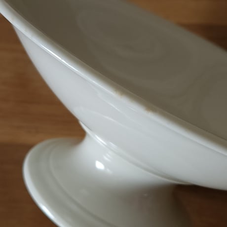 真っ白いコンポティエ