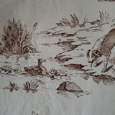トワルドジュイ(Toile de jouy)ゆったりとした時間の流れる風景画