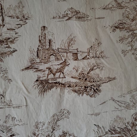 トワルドジュイ(Toile de jouy)ゆったりとした時間の流れる風景画