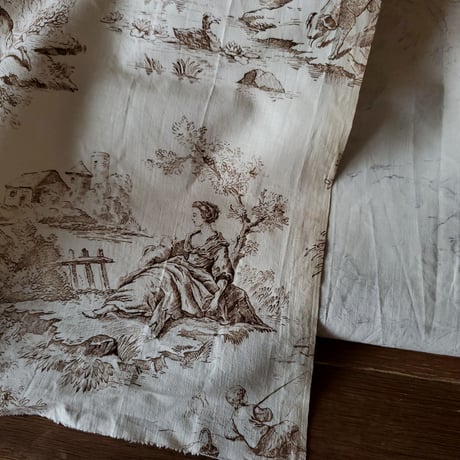トワルドジュイ(Toile de jouy)ゆったりとした時間の流れる風景画