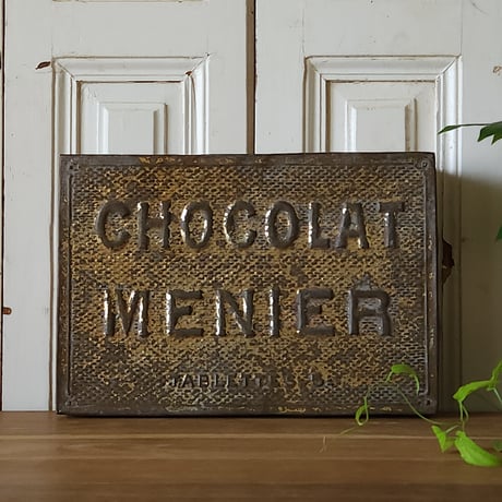 chocolat mentor ショコラムニエ アンティーク　フランス セット ショコラムニエの木箱 木製ボックス | Brocante de La Cocotte