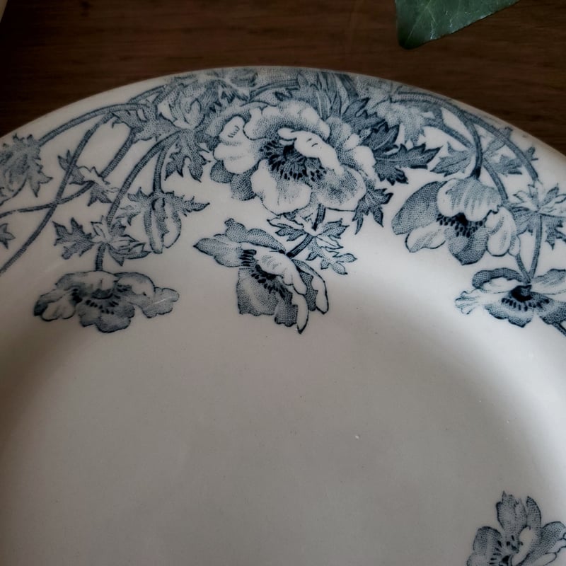 Gien“ANEMONES”ディナープレート | リボンときどきネコ