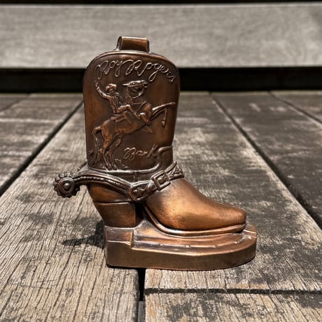 Cowboy Boots Coin Bank