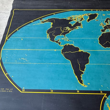 Slated Map (world / united states)