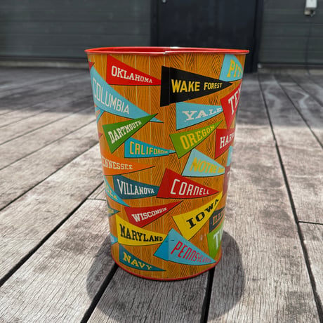 Pennant Trash Can