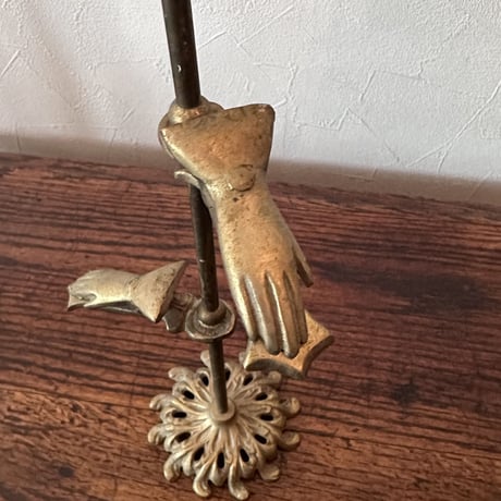 Brass Hand Clip Stand