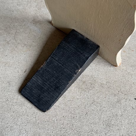 Boston Terrier Wooden Doorstopper