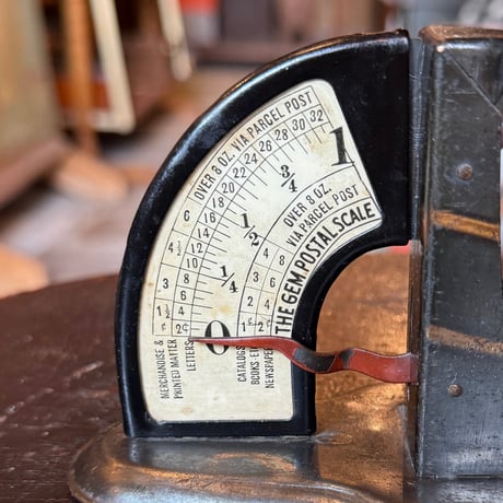Japanned Postal Scale