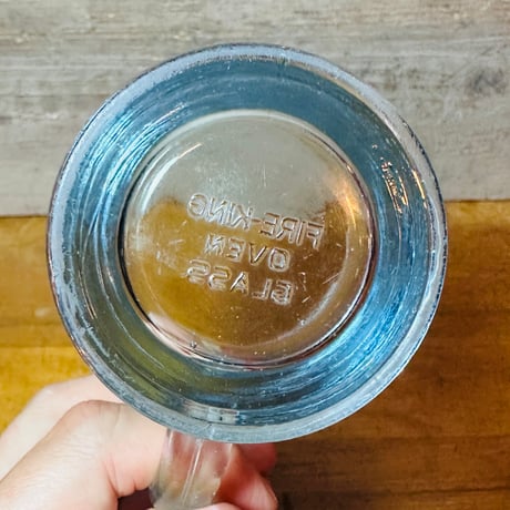 "Sapphire Blue Philbe" Fire-King Mug