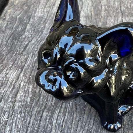 Westmoreland Glass Bulldog