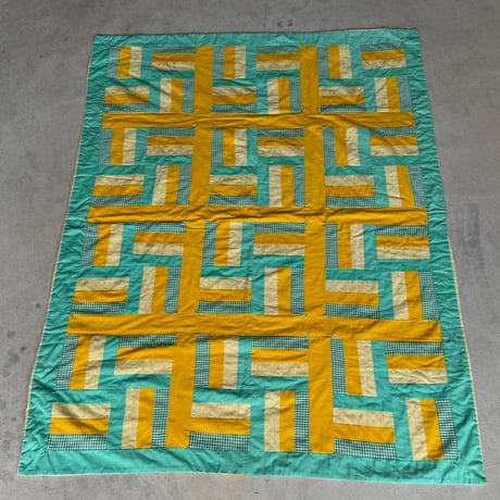 Swastika Patchwork Quilt