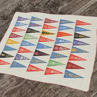 College Pennant Blanket