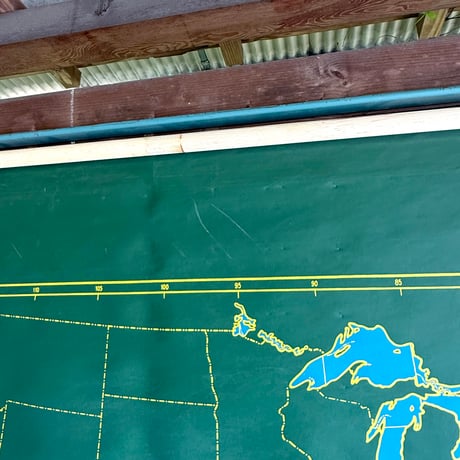 Slated Map (world / united states)