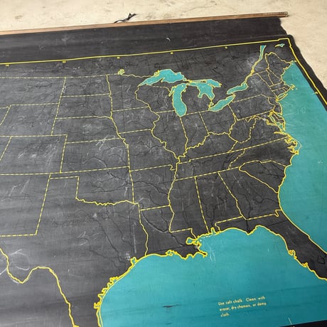 Slated Map (world / united states)