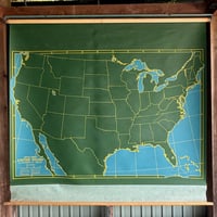 Slated Map (world / united states)