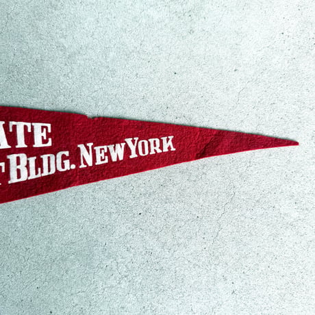 Empire State Felt Pennant