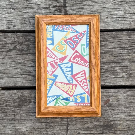 Pennant Cloth Framed
