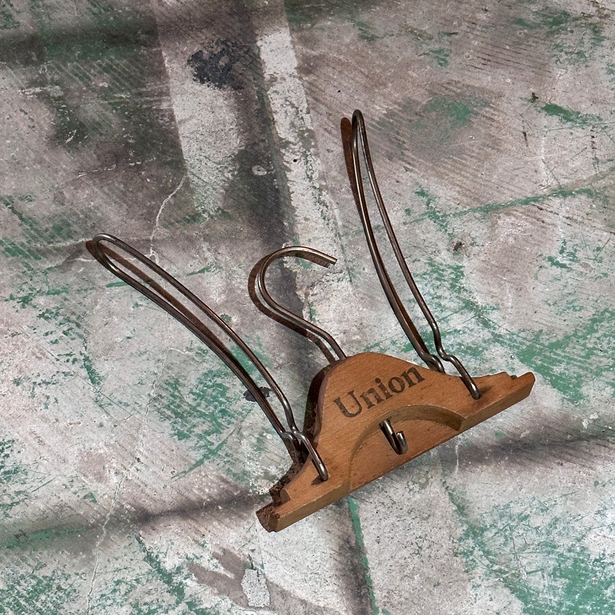 ヴィンテージ 折りたたみハンガー 