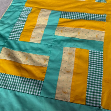 Swastika Patchwork Quilt