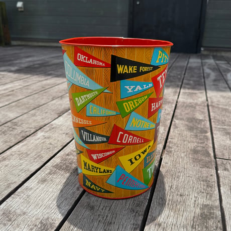 Pennant Trash Can