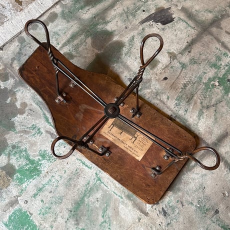 Japanned Shoe Shine Stool